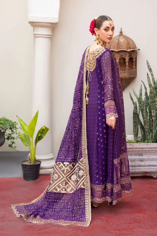 Karma Noor e Jahan Purple Haze - 3PC Ready to Wear Collection